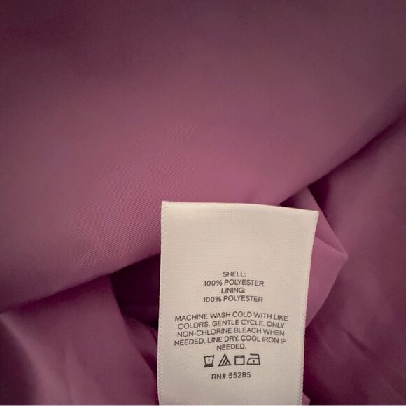 Express Square Neck Flutter Sleeve Peplum Babydoll Top Size M - Picture 9 of 12